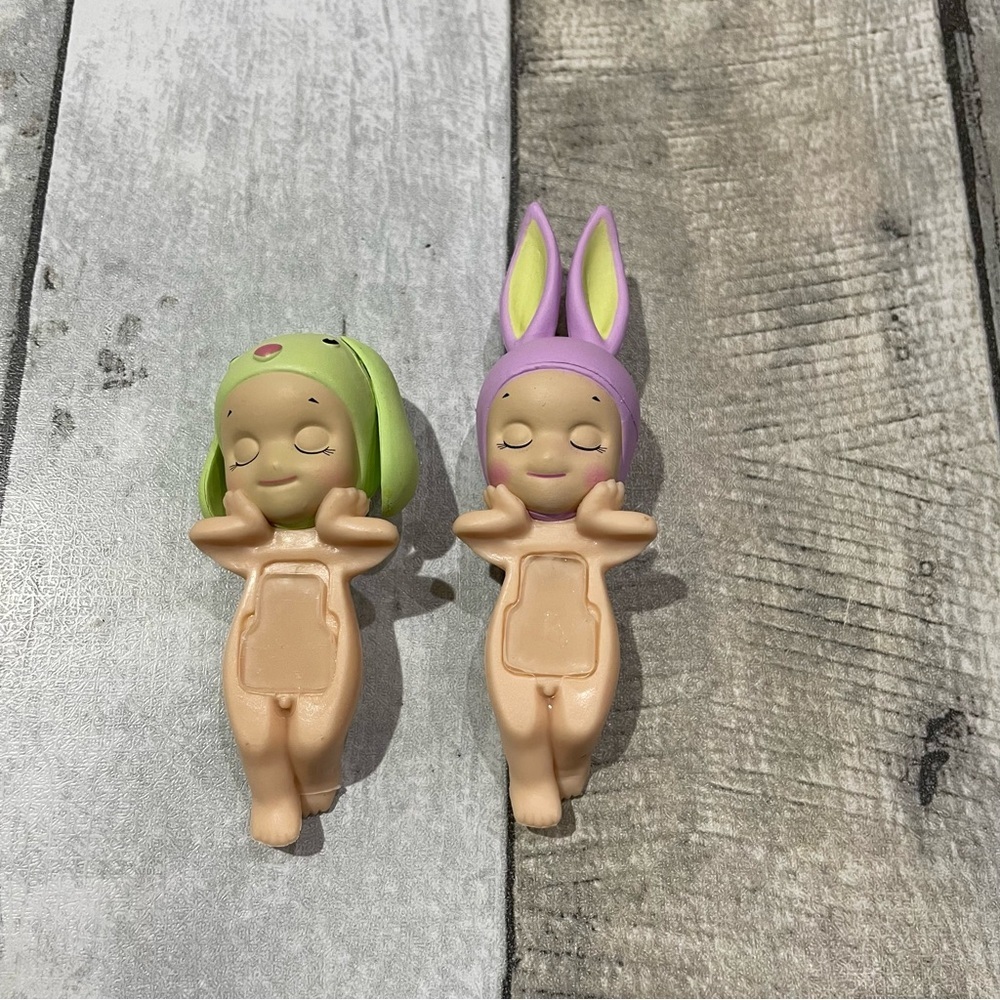 Sonny Angel Hippers Dreaming Sleeping Series Animal Rabbit & Loop Ear rabbit 2